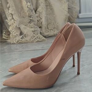 Elegant Nude Stiletto Heels